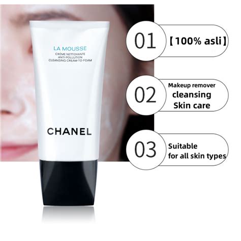 chanel cleansing cream|chanel la mousse remover.